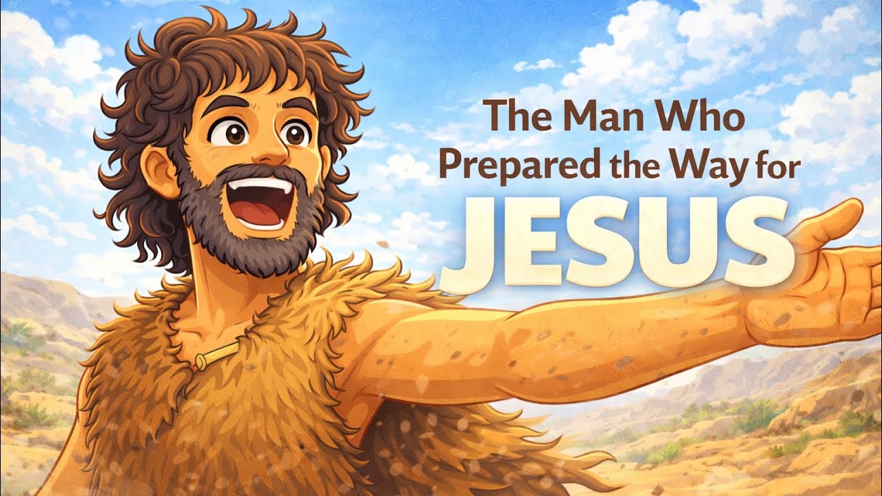 John the Baptist | A Bible Story for Kids 