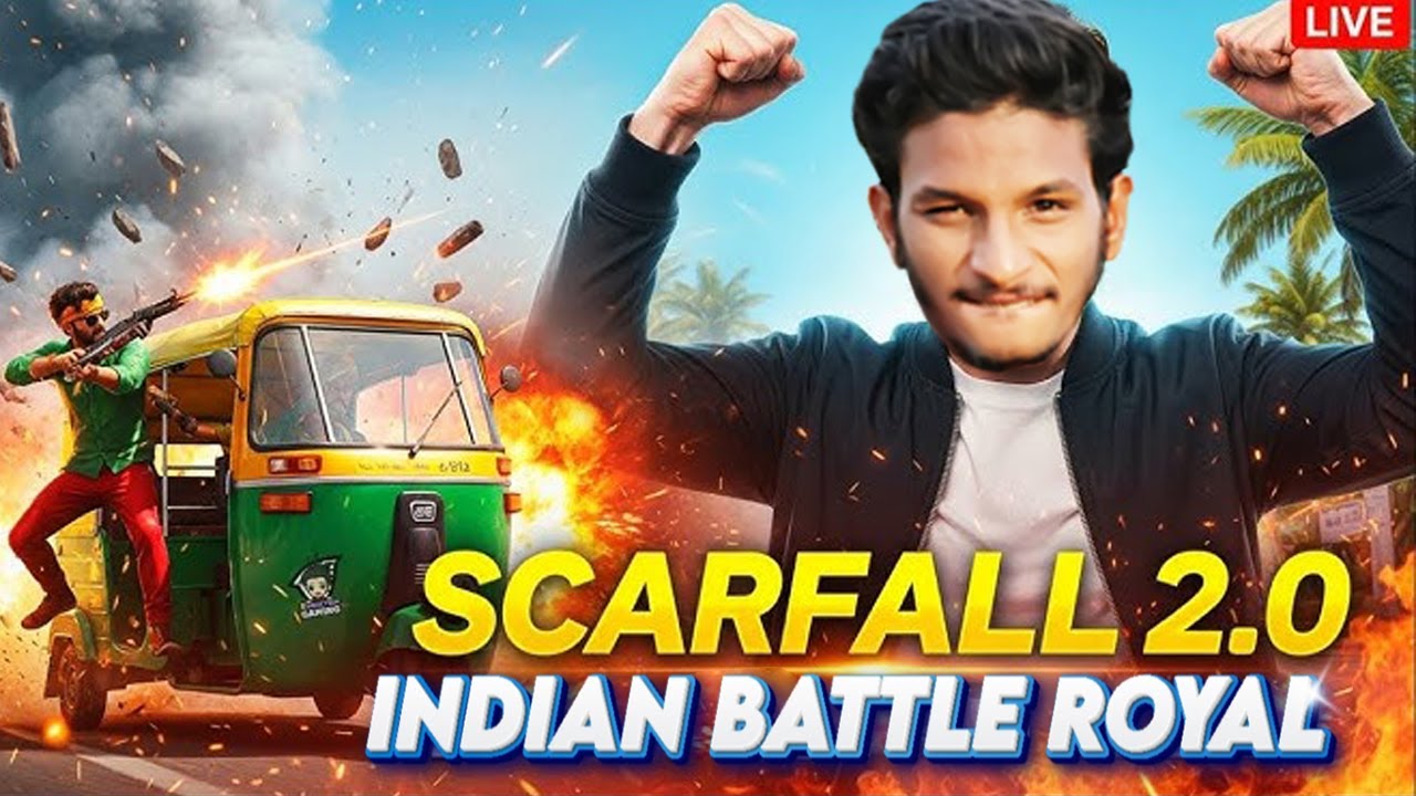 SCARFALL 2.0 | Indian Battle Royale Game | Hyper King 