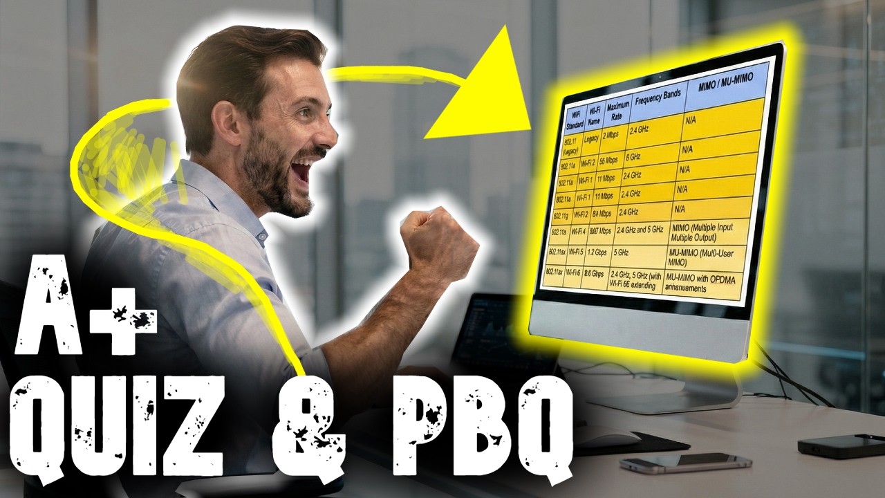 Pass the CompTIA A+ 1201 with this FREE PBQ and quiz! | CompTIA A+ 1201 practice questions!