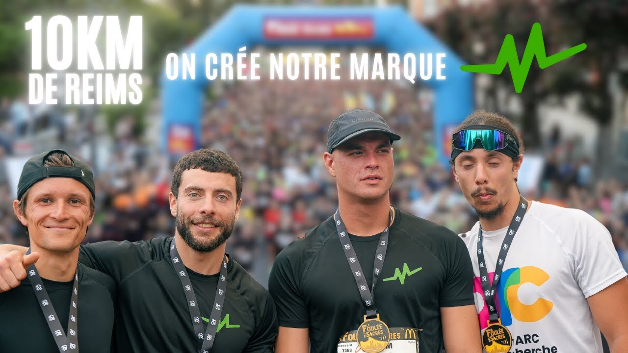 Fréquence #EP1 — Du SLIBARD AU DOSSARD - 10km de Reims 🏃‍♂️ On crée notre MARQUE !