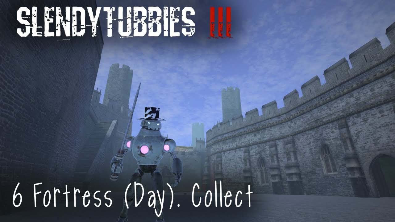 Slendytubbies 3 - Fortress (Day). Collect |6|