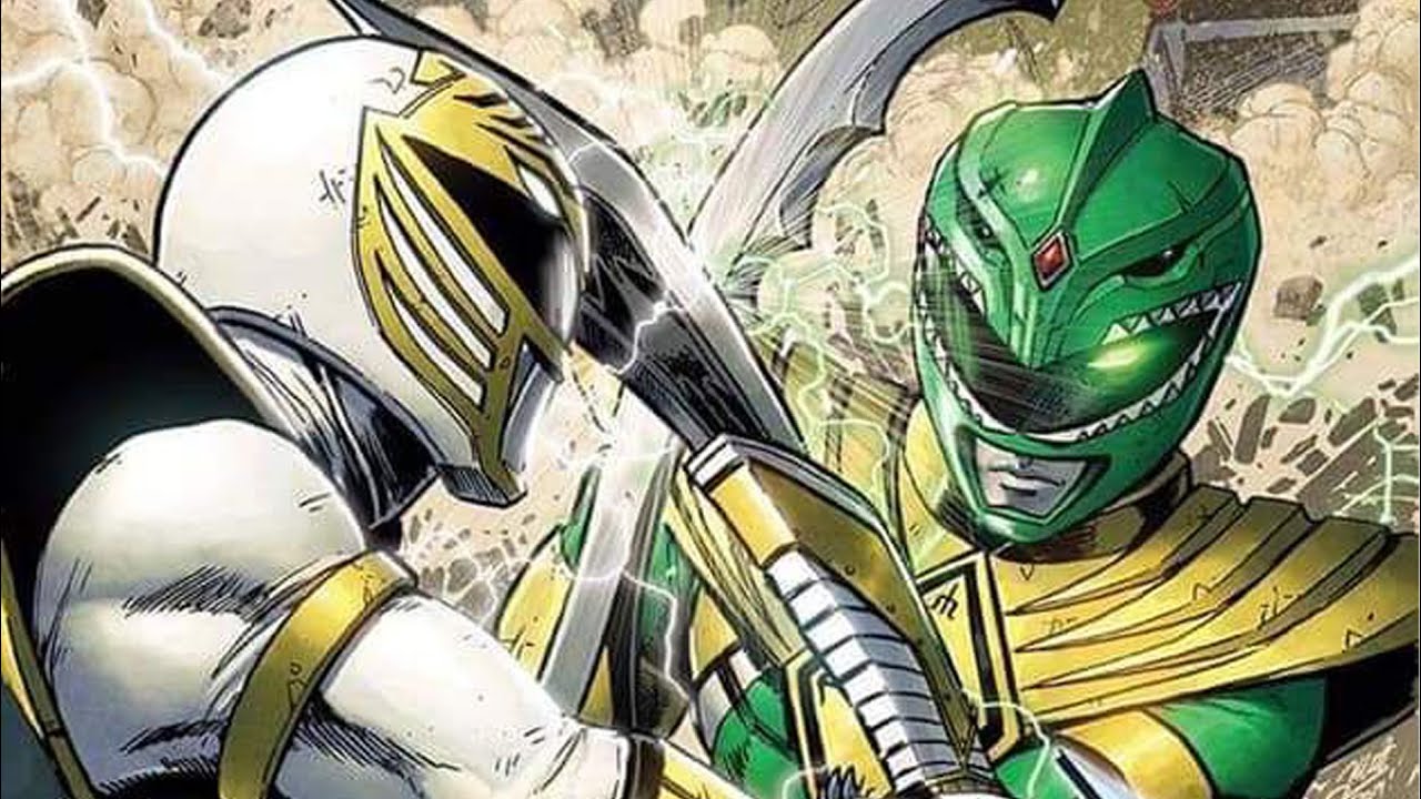 White Ranger Fights The Green Ranger