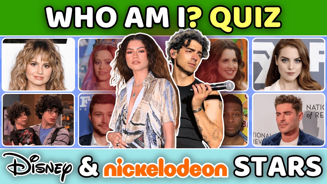 КТО Я? Звезды Disney и Nickelodeon 🎬 Угадайте знаменитость за 3 подсказки!