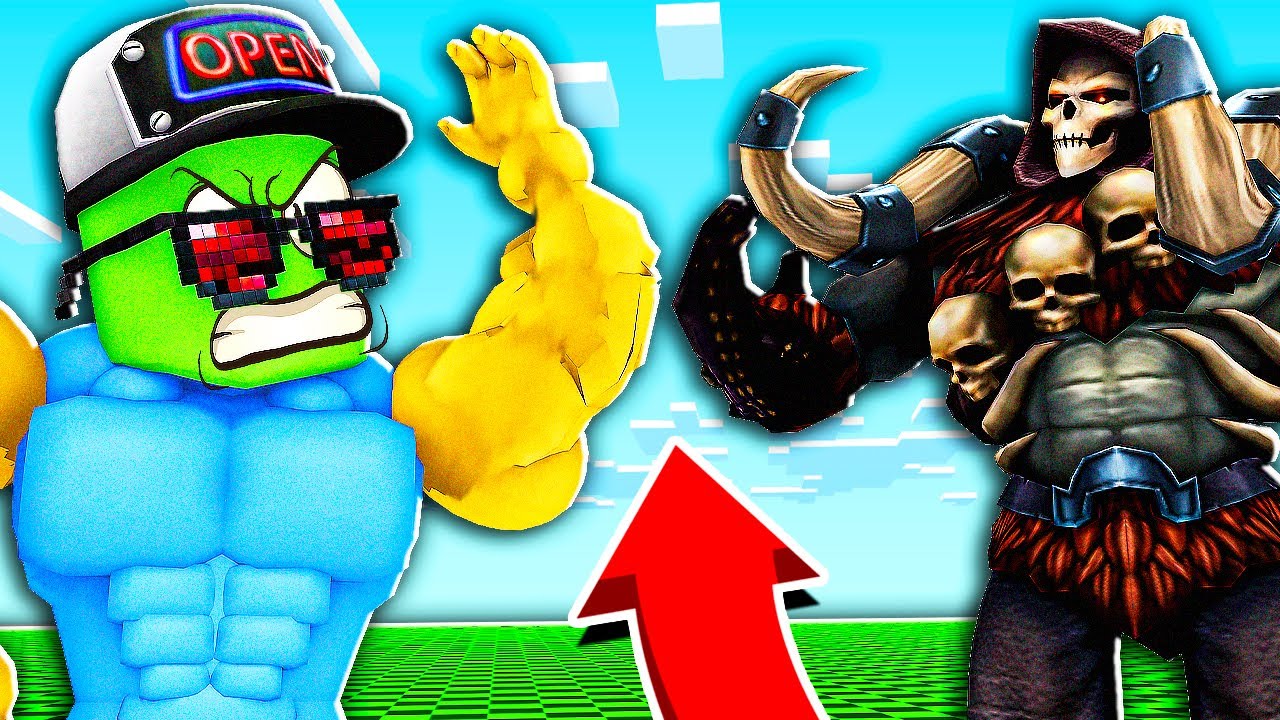Купил НОВУЮ СИЛУ и ПОБЕДИЛ КРОНОСА! Симулятор КАЧКА в Роблокс от Cool GAMES