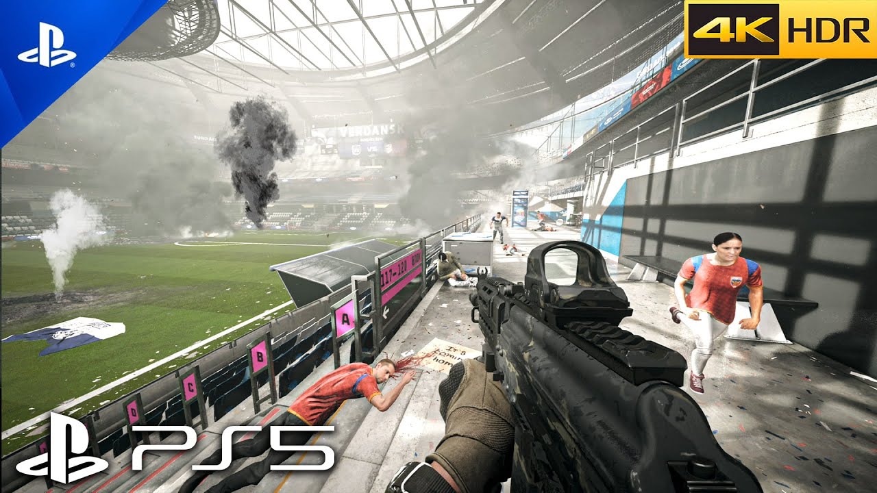 VERDANSK CENTER CHAOS | Realistic Immersive ULTRA Graphics Gameplay [4K 60FPS HDR]Call of Duty