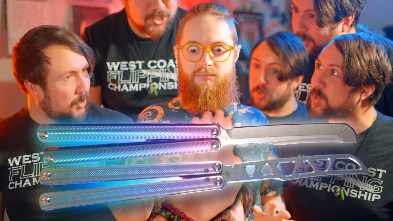 I Love ONE of These Balisongs! The other? well… - Machinewise Tottori & Ti Sasori Review