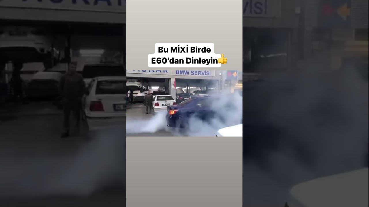 Bmw e60 m5 burnout #bmw #m5 #e60m5 #bmwe60 #exhaust