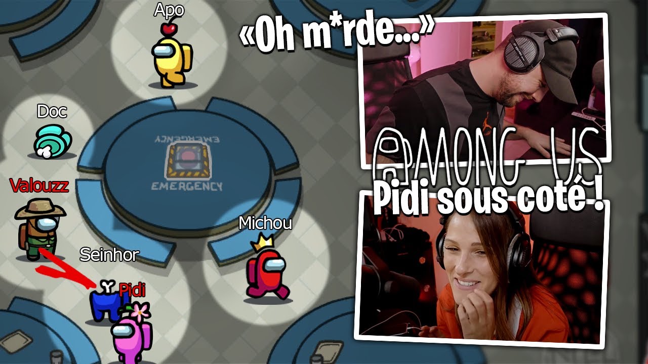 Pidi masterclass & je tente la psychologie inversée sur Among Us !