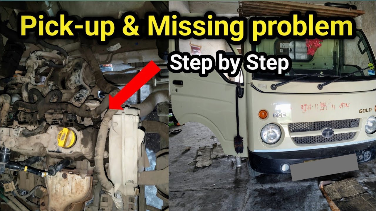 bs6 tata ace gold petrol pickup& missing problem & solve