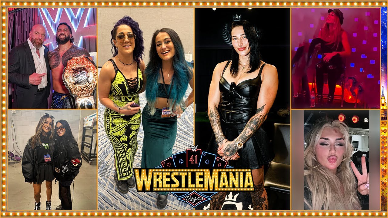 Behind WRESTLEMANIA 41 | WWE Superstars Behind the Scenes at WRESTLEMANIA 41
