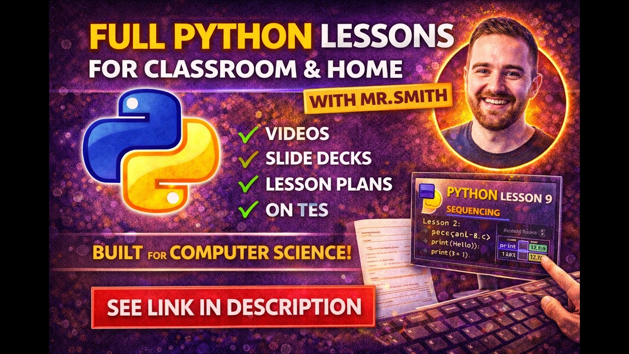 Complete GCSE Python Programming Course | Step-by-Step Lessons