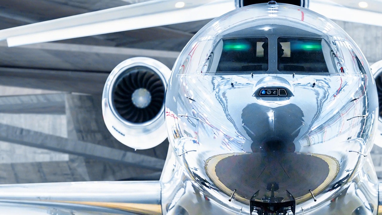 Dassault Falcon 8X - The Most Luxurious Private Jet Interior and Exterior!