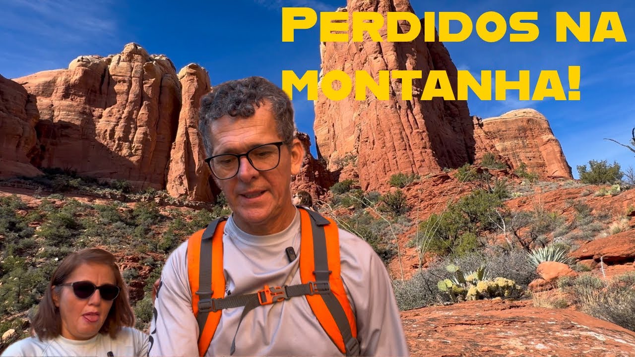 Nos perdemos numa trilha na montanha no Arizona!