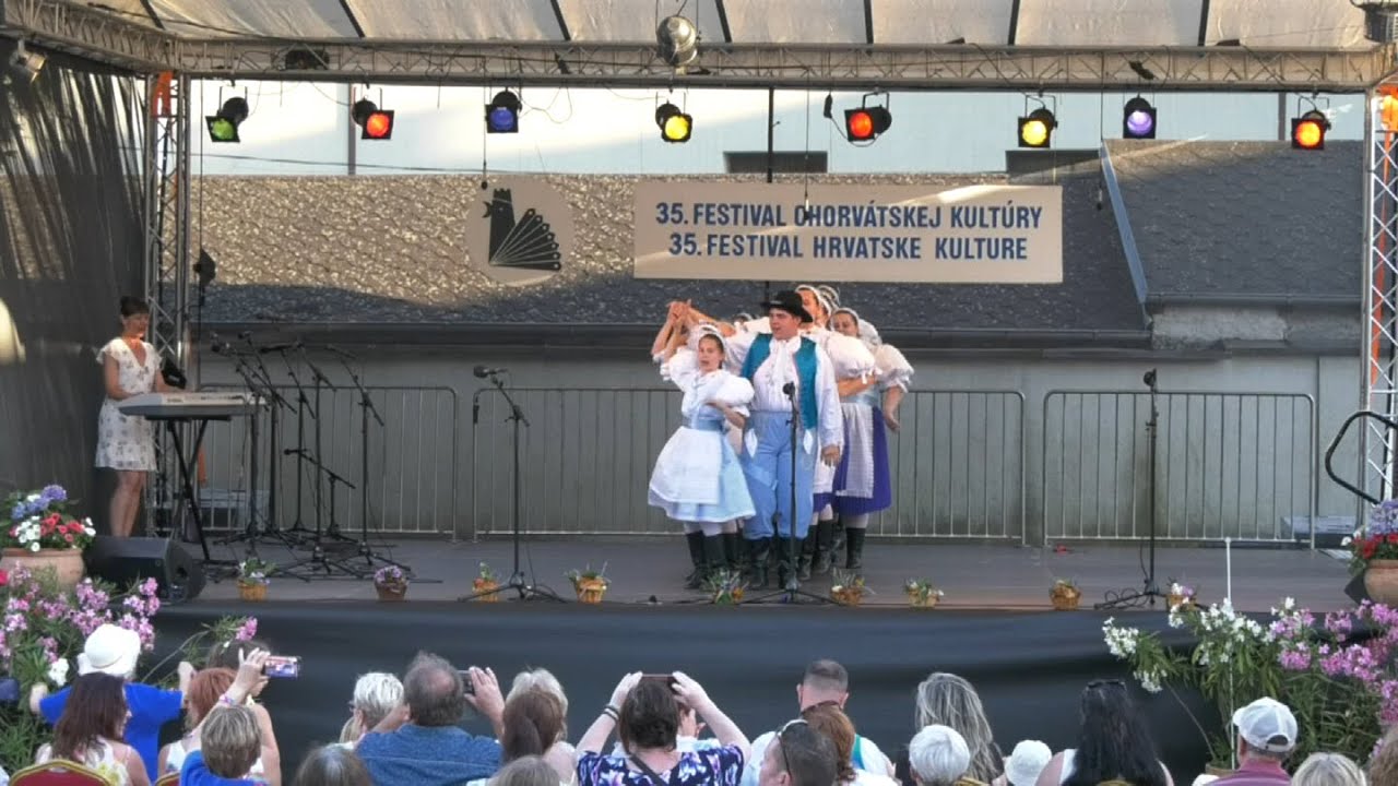 Vystúpenie DFS Grbarčieta na 35. Festivale chorvátskej kultúry