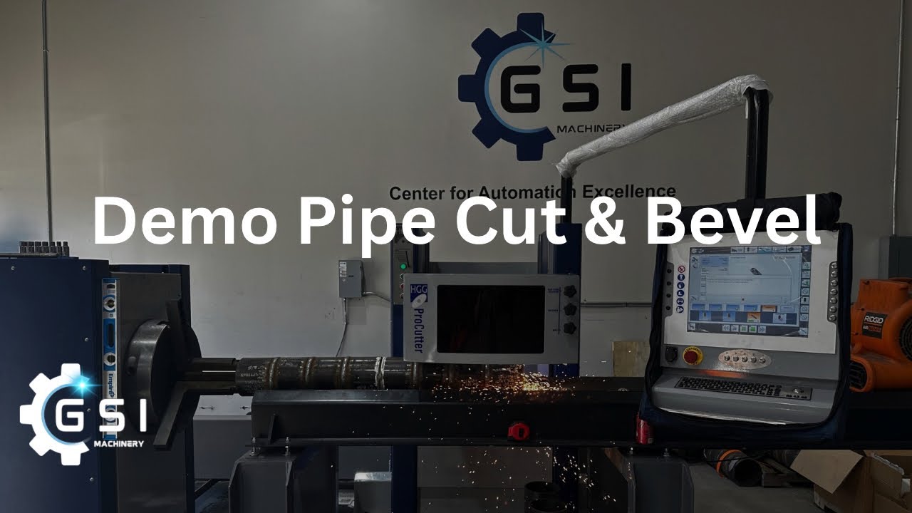 HGG ProCutter Pipe Cutting Machine Demo