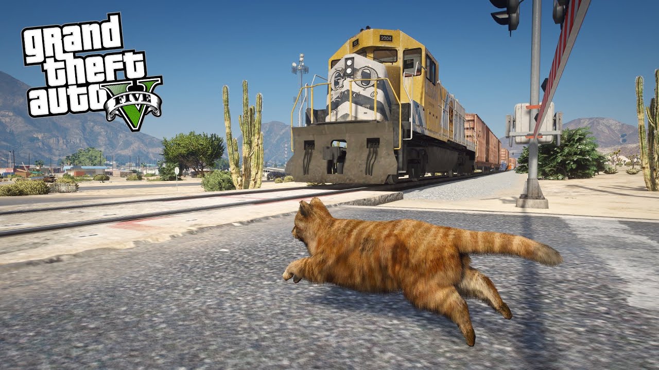 DANS LA PEAU D'UN CHEMINOT DANS GTA 5