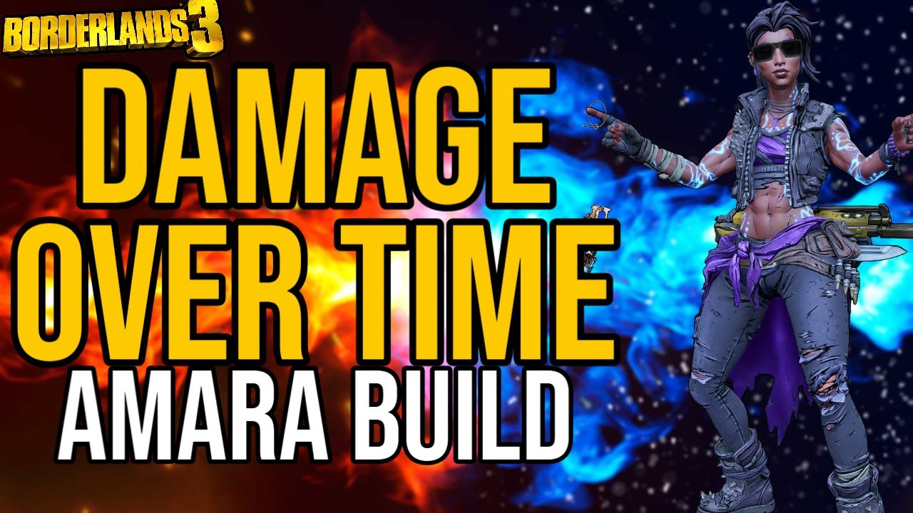 Damage Over Time Build! The Problem With the Elementalist Classmod & Amara's DoT // Borderlands 3