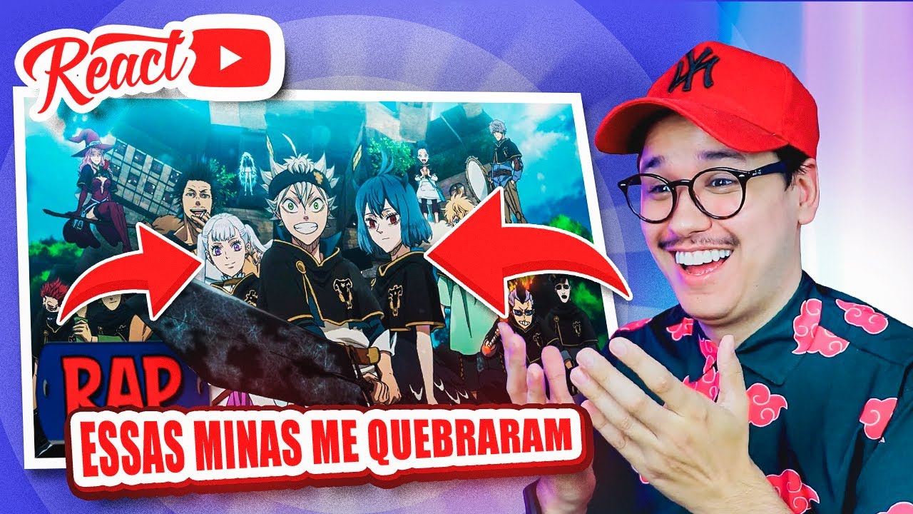 REACT Rap dos Touros Negros (Black Clover) - O ESQUADRÃO MAIS FORTE | KG Raps
