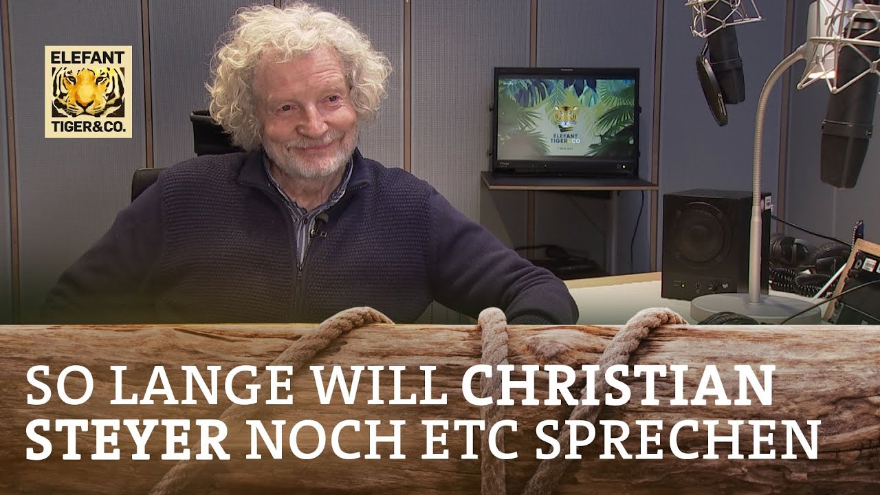 10 Fragen an ETC-Sprecher Christian Steyer | Elefant, Tiger & Co. | MDR