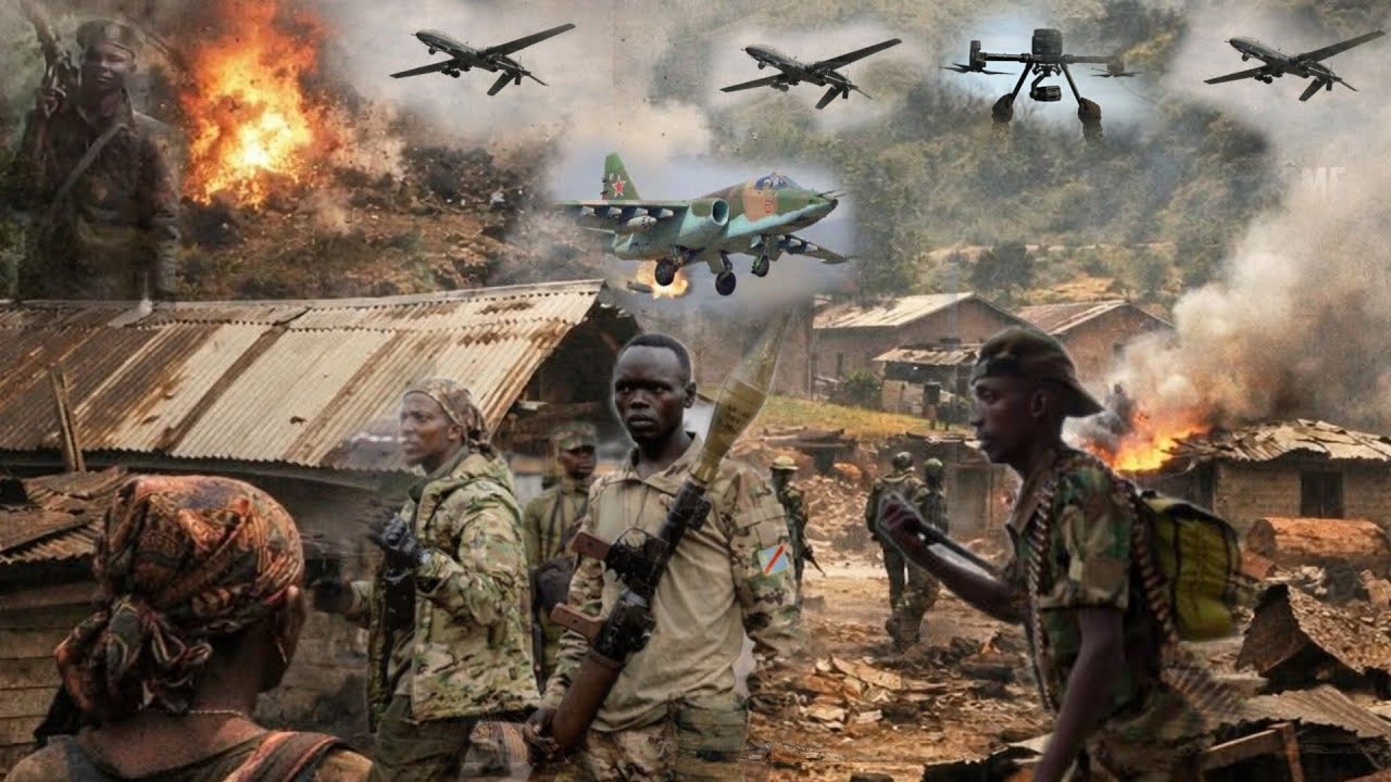 RDC : Frappes de drones M23 dans la plaine de Ruzizi, Fizi et Mwenga point zéro, FARDC vs M23/AFC