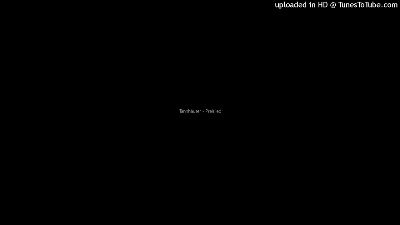 Marco Jentzsch Tannh&auml;user`s Preislied (R.Wagner Tannh&auml;user)