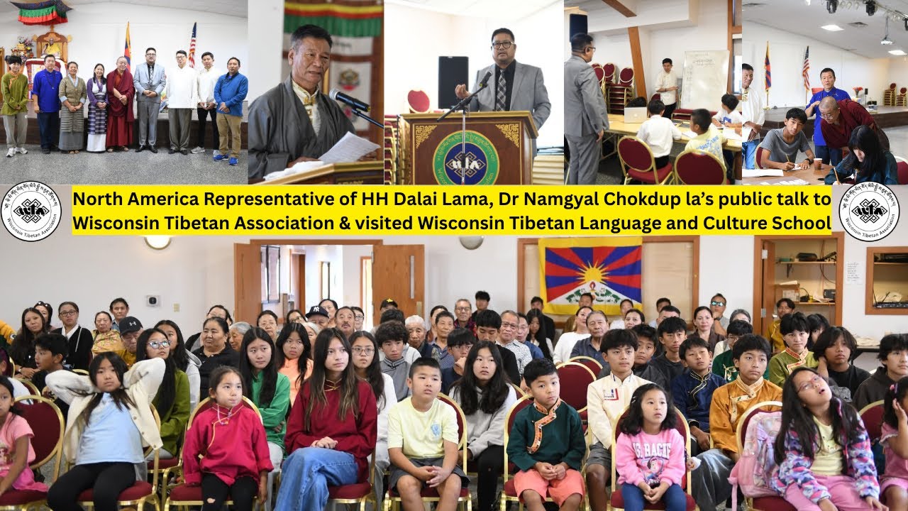 North America Representative of HH Dalai Lama, Dr Namgyal Chokdup la’s public talk to WTA