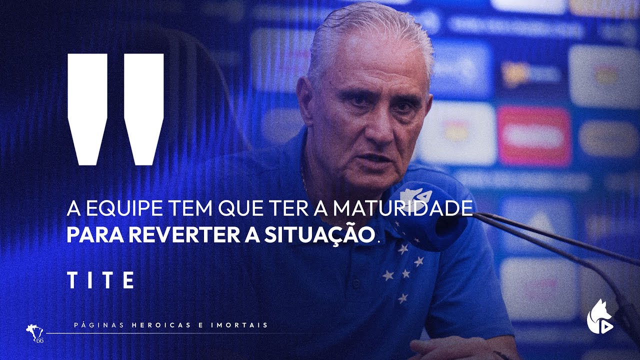 🦊🎙ENTREVISTA | TITE | ATL&Eacute;TICO-MG 2 X 1 CRUZEIRO
