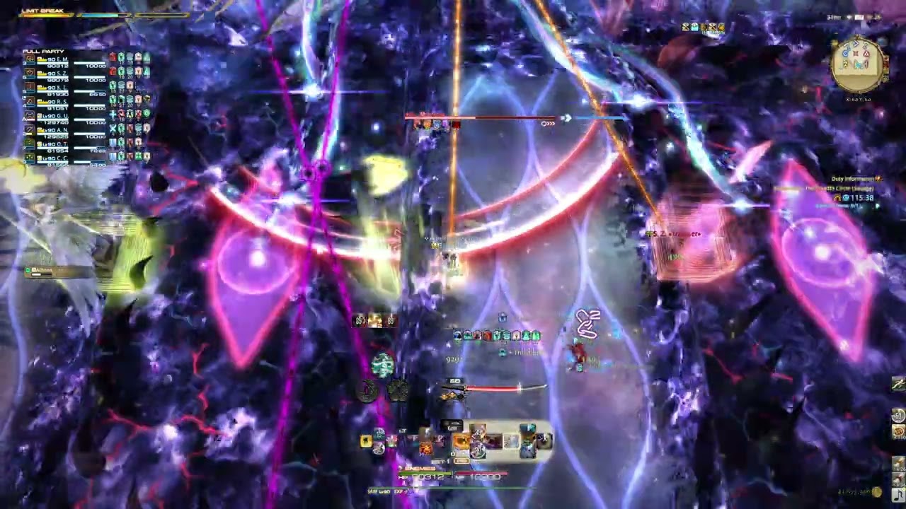 FFXIV P12S P1 (Athena) SAM POV - Hector Strats