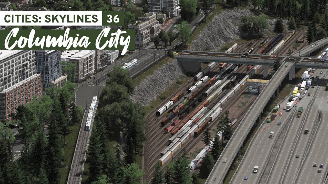 North American Railyard - Cities Skylines: Columbia City 36