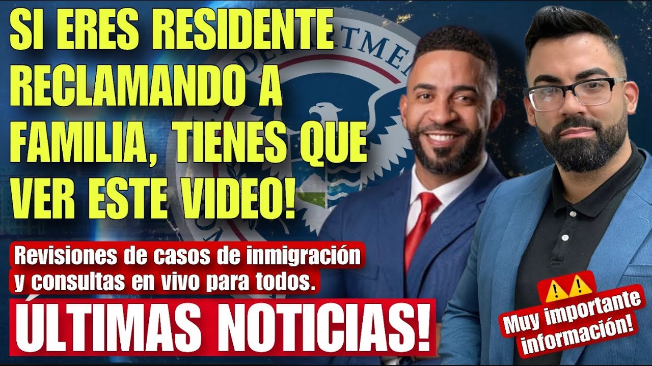 URGENTE INFORMACION PARA RESIDENTES CON PETICIONES FAMILIARES PENDIENTES. MUCHO CUIDADO CON ESTO!!