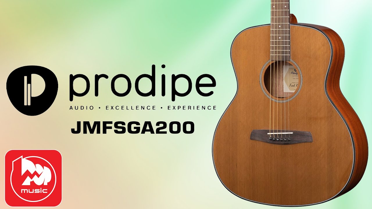 [Eng Sub] PRODIPE JMFSGA200 acoustic guitar by Fred Capo