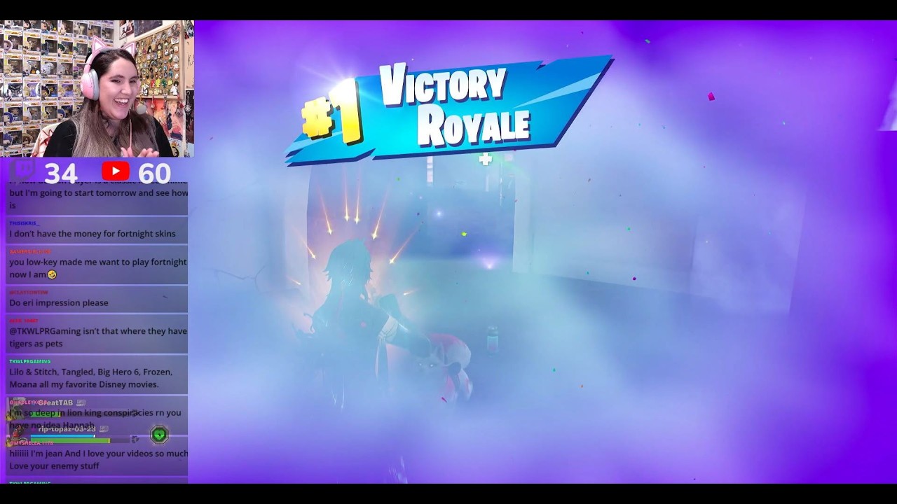 Someone cooked with the Honkai Star Rail Skins! Fortnite with YouTube Members and Twitch Subs!
