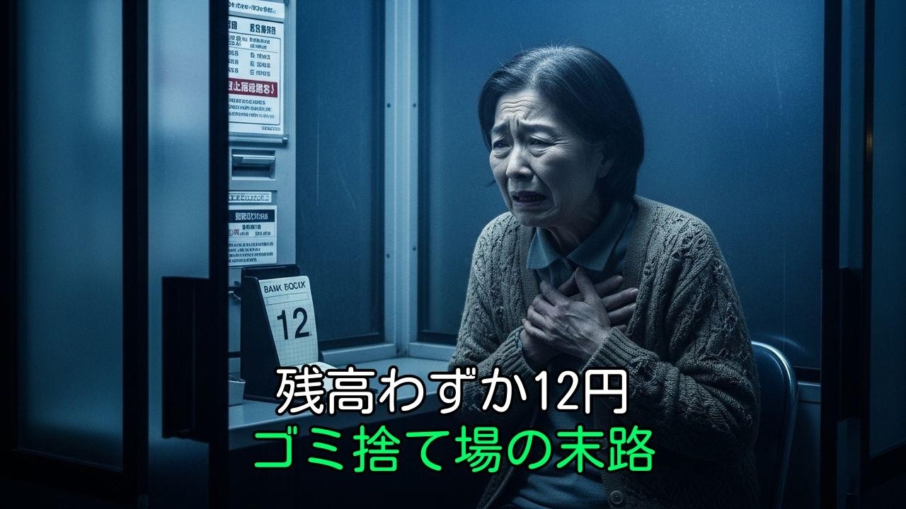 通帳残高12円…74歳女性がゴミ捨て場で倒れた衝撃の結末