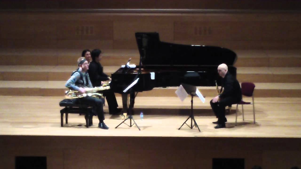 Poulenc trio with Arno Bornkamp and Mariano García