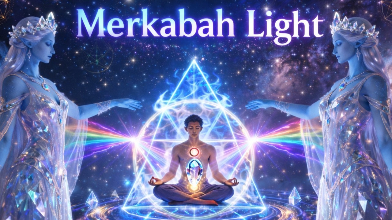 🔺💜 Arcturian Healing Chamber: Merkabah Light for Inner Transformation