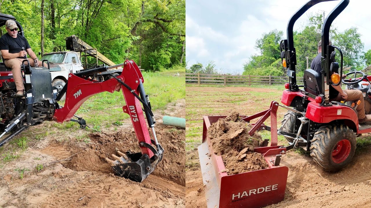 Master Road Building With Your Compact Tractor