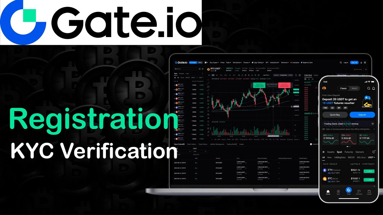 Gate.io Account Create & KYC Verification 2025 | New User Bonus | Tutorial For Beginners On Phone