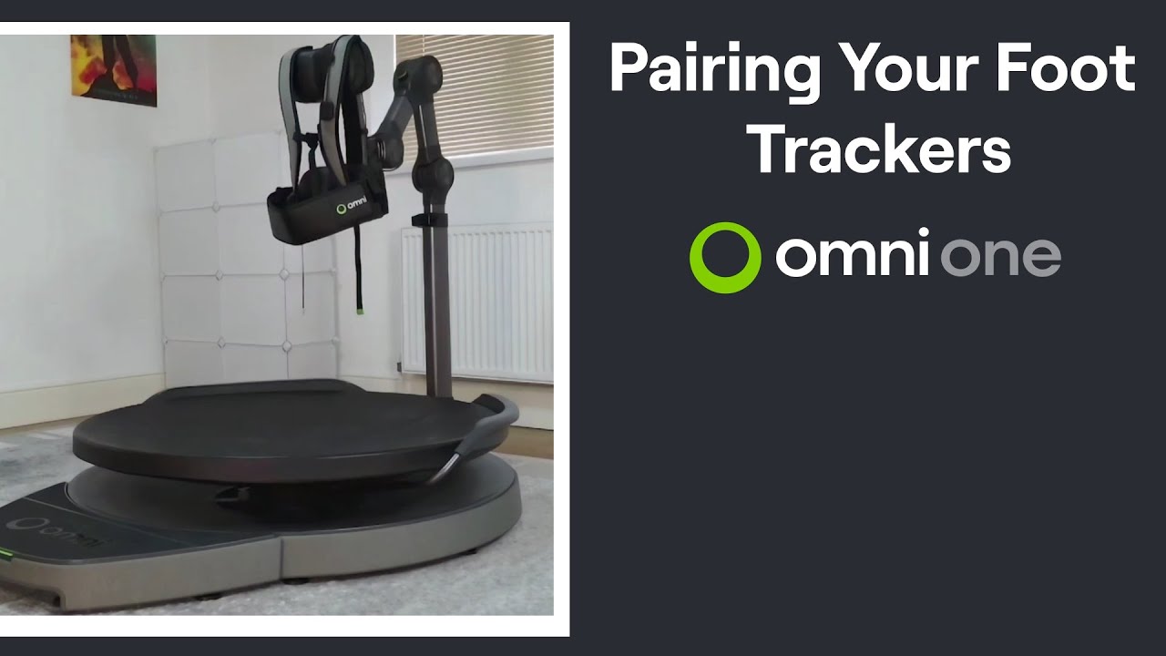How to Pair the Omni One Foot Trackers