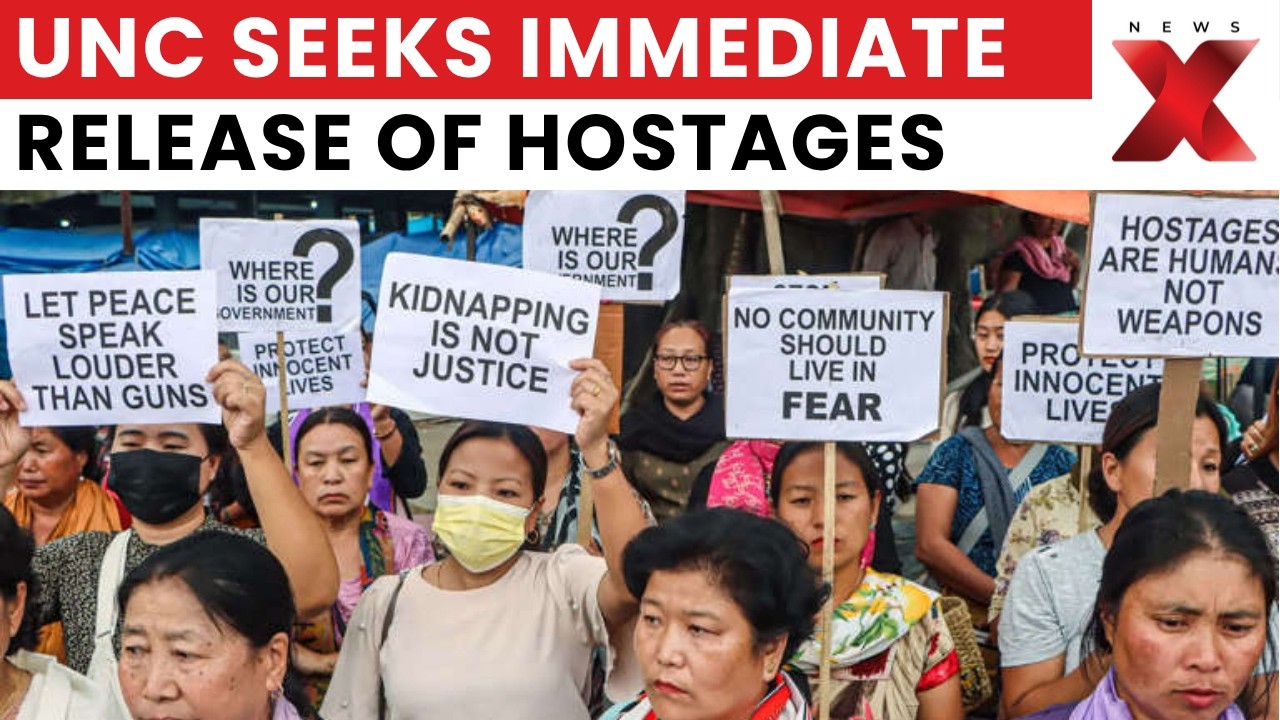 UNC Urges Amit Shah Action Over 6 Naga Hostages in Manipur Abduction Case | NewsX