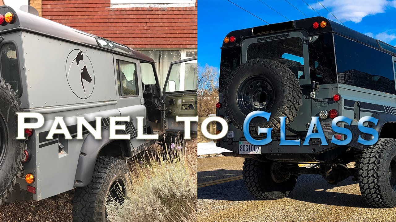 Masai Panoramic Glass Install - Defender 110