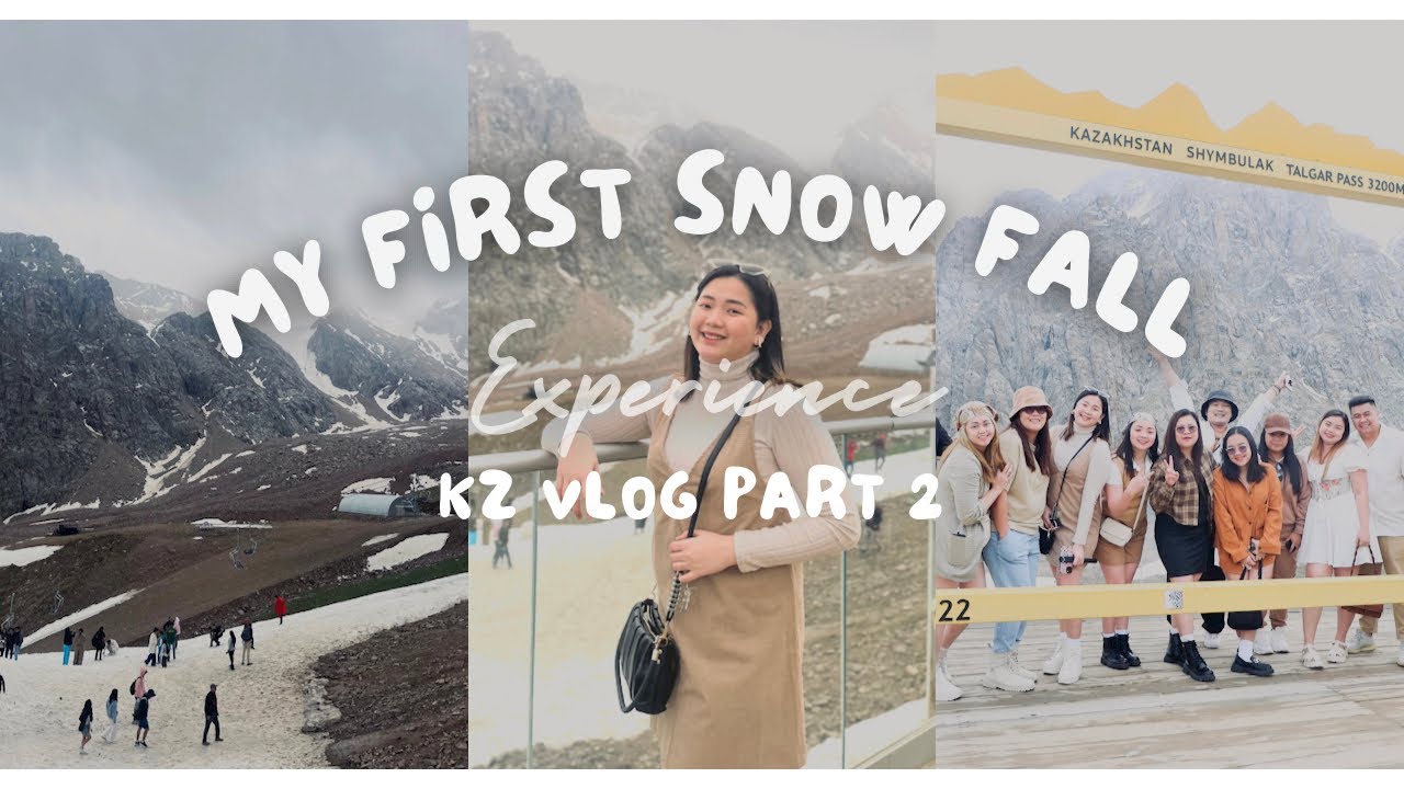 MY FIRST SNOW FALL EXPERIENCE | KAZAKHSTAN VLOG | PART 2 | by Chen Esguerra