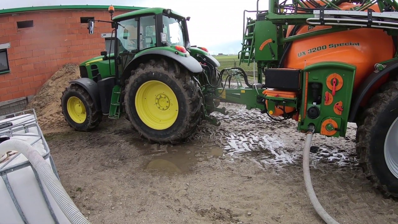 VLOG #20: Nawożenie pszenicy ASL - John Deere & Amazone UX
