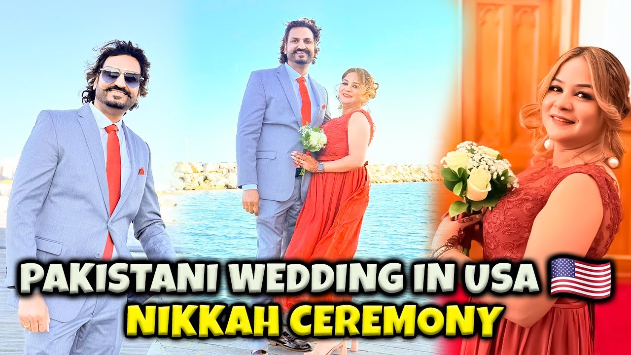Pakistani Wedding in USA 🇺🇸 Nikkah Ceremony | Daily Vlog