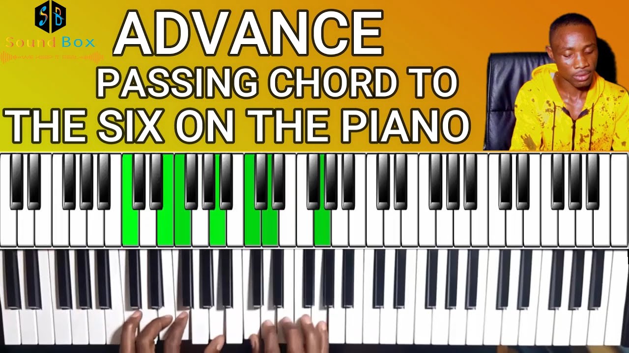 ADVANCE DIMINISHED PASSING CHORD TO THE 6 CHORD