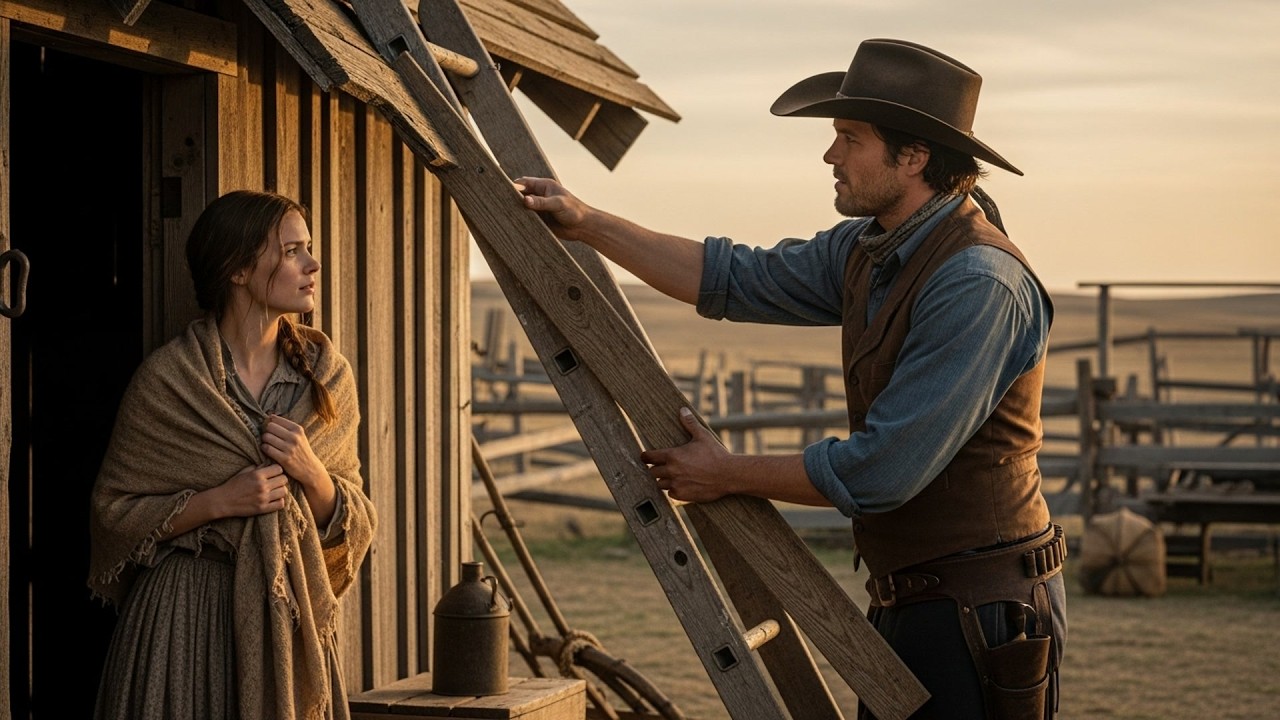 The Homestead Was Falling Down Around Her, A Cowboy Rebuilt It Board By Board Without Asking