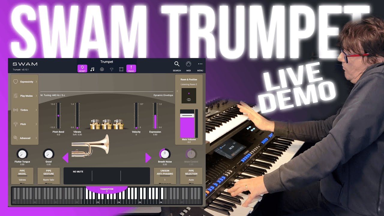 SWAM TRUMPET DEMO (аудиомоделирование) от AGDugros 🔥ПОЛУЧИТЕ ДОПОЛНИТЕЛЬНУЮ СКИДКУ НА SWAM INSTRU...