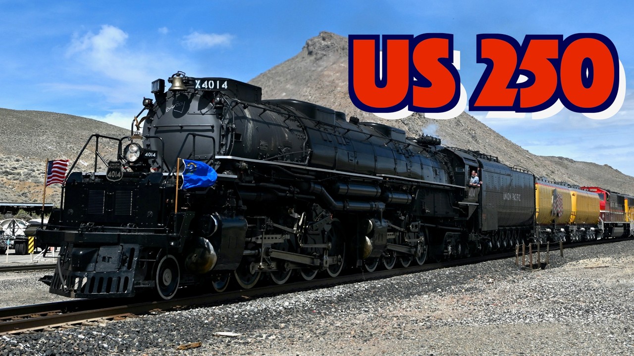 Big Boy 4014 Steam Train: US 250 Tour