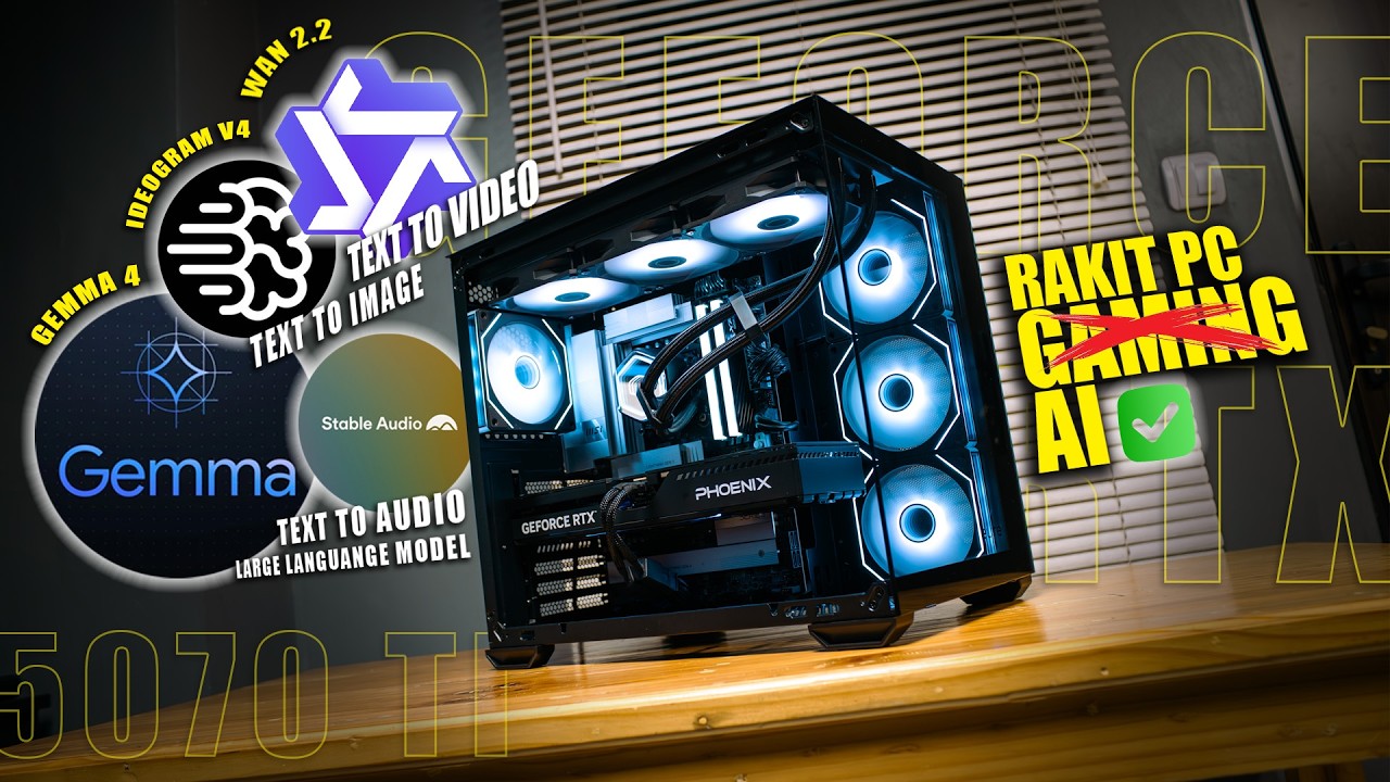 Rakit PC Gaming Mahal-mahal kok Cuman dipakai nge-Game Aja?? ft Gainward GeForce RTX 5070 Ti