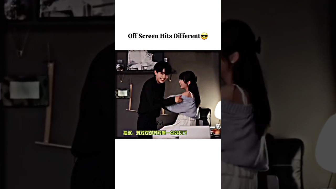 😅Real Vs Reel🤭 #zhouyiran #zhangmiaoyi #wheniflytowardsyou #cdrama #chinesedrama