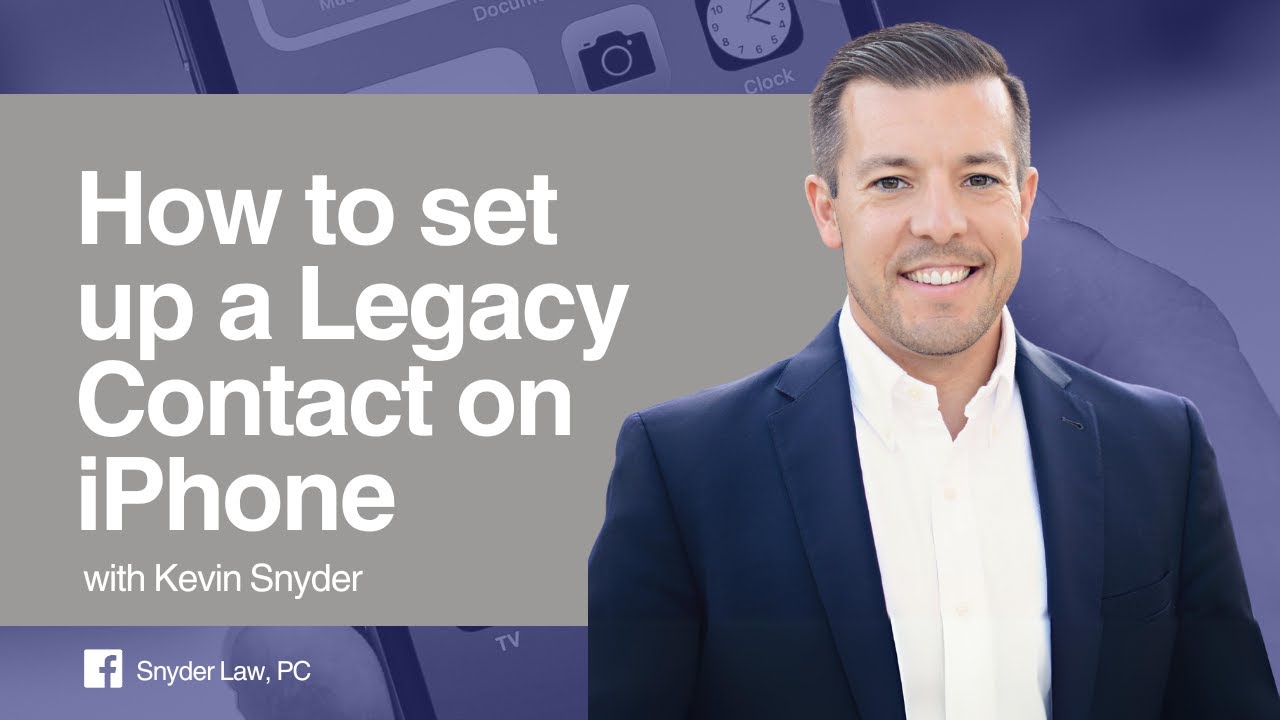 How to Set Up a Legacy Contact on iPhone